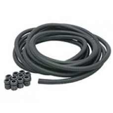 10M Flexible 20mm Conduit + 10 Glands Contractor Pack. Black FCP20K