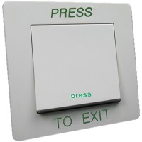 DRB-001-PTE Wide Press To Exit Push Button (Surface) DRB-001-PTE Wide Press To Exit Push Button (Surface)