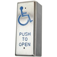 DRB002-ND Architrave Wheelchair & Push To Open Exit Button (Surface) DRB002-ND Architrave Wheelchair & Push To Open Exit Button (Surface)