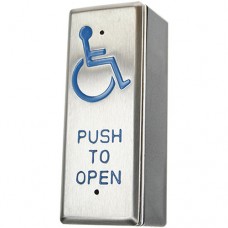 DRB002-ND Architrave Wheelchair & Push To Open Exit Button (Surface)