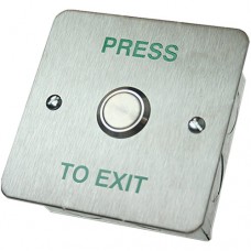 DRB-002F-PTE Press To Exit Push Button (Flush / Surface)