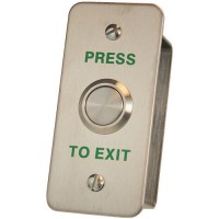 DRB-002NF-PTE Architrave Press To Exit Push Button (Flush / Surface) DRB-002NF-PTE Architrave Press To Exit Push Button (Flush / Surface)