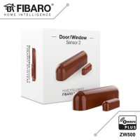 FIBARO Door / Window Sensor Brown FIBARO Door / Window Sensor Brown