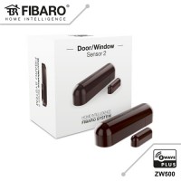 FIBARO Door / Window Sensor Dark Brown FIBARO Door / Window Sensor Dark Brown