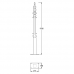 Stewart Full Fence Intermediate Post (275mm x 1720mm)