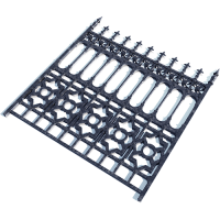 Stewart Collection Cast Iron Driveway Gates (10 x 5.5ft) Stewart Collection Cast Iron Driveway Gates (10 x 5.5ft)