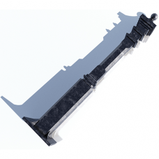 Stewart/Gilberton Collection Pillar Gate Post Plate (200mm x 1830mm)