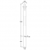 Stewart/Gilberton Collection Pillar Gate Post Root (200mm x 1800mm)