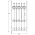 Stirling Collection 3 x 6ft Pedestrian Gate