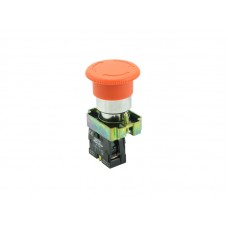 Panel / Enclosure mount Emergency Stop Push Button Twist Release 1 x N.C Contact IESTR-R-01