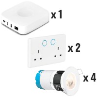 Samsung Smartthings V2 Bundle – Twin Sockets + MPRO1 3000K / 4000K Samsung Smartthings V2 Bundle – Twin Sockets + MPRO1 3000K / 4000K