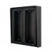 Videx 8000 Series Frame/Surface Mounting Box (1-9 Modules, Aluminium/Black Finish)