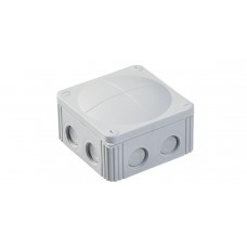 WISKA COMBI 607 LG IP66/IP67 Junction Box, 110 x 110 x 66mm, Light Grey