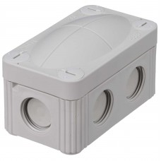 WISKA COMBI 206 LG IP66/IP67 Junction Box, 85 x 49 x 51mm, Light Grey