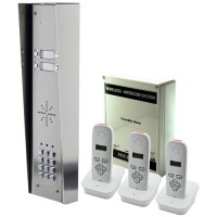 AES DECT 703-HSK3 Three Button Wireless Intercom With Keypad AES DECT 703-HSK3 Three Button Wireless Intercom With Keypad