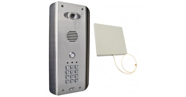 AES Praetorian Guard Wi-Fi / IP Stainless Steel Wireless Video Intercom ...