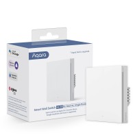 Aqara Smart Wall Switch H1 (no neutral, single rocker) Aqara Smart Wall Switch H1 (no neutral, single rocker)