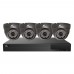 OYN-X Nitro 8CH 1TB Analogue CCTV Kit With 4 x 5MP 1080P Cameras