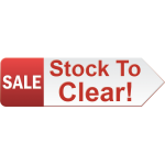 Sale - Stock To Clear
