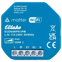 Eltako Universal Dimming Actuator IP, Matter Via Wi-Fi Eltako Universal Dimming Actuator IP, Matter Via Wi-Fi