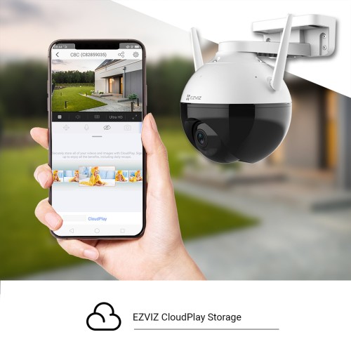 EZVIZ C8C - Outdoor Smart Wi-Fi Pan & Tilt Camera