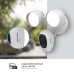 EZVIZ LC1C Full HD Outdoor Floodlight Security Camera White