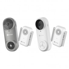 EZVIZ DB2 - Battery-powered Video Doorbell Kit (Grey / White)