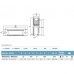 Rolling Center 1030PCO 100mm DIA O Groove Closed Support Wheel 2 Bearings 350KG MAX (Sold Individually)