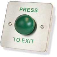 DRB-004F-PTE Domed Press To Exit Push Button (Flush / Surface) DRB-004F-PTE Domed Press To Exit Push Button (Flush / Surface)