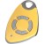 Intratone 09-0118 4 Channel Remote Control / Proxy Tag Yellow