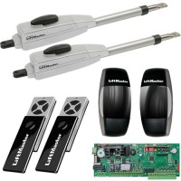 LiftMaster LYN424BK-EV Double Swing Gate Opener Kit - myQ Compatible (24v, 5.5m, 250kg) LiftMaster LYN424BK-EV Double Swing Gate Opener Kit - myQ Compatible (24v, 5.5m, 250kg)
