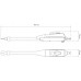 LiftMaster LYN424BKS-EV Single Swing Gate Opener Kit - myQ Compatible (24v, 5.5m, 250kg)