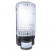 Meridian BHLED9PIR - 9W LED Bulkhead + Integrated PIR Sensor (Black Polycarbonate)