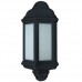 Meridian HL7LED - 7W LED Half Lantern (Black Polycarbonate)