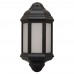 Meridian HL7LED - 7W LED Half Lantern (Black Polycarbonate)