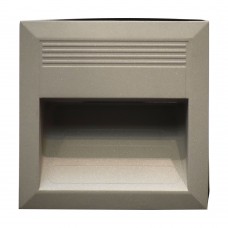 Meridian LEDREC18WH - 1.5W LED Recessed Low Level Wall Light - Square (White Light)