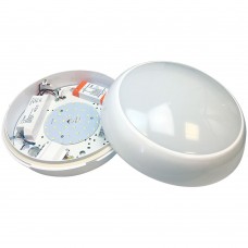 Meridian LUNASMD16 - 16W LED Circular Bulkhead (White Polycarbonate)