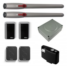 Nice WINGO HS Hi-Speed Double Ram Type Swing Gate Opener Kit (24V / 3M / 200KG)