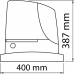 Nice RUN1200HS Hi-Speed Sliding Gate Kit (24V, 14M, 1200KG)