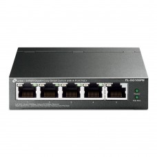 TL-SG105PE 5-Port Gigabit Easy Smart PoE Switch with 4-Port PoE+