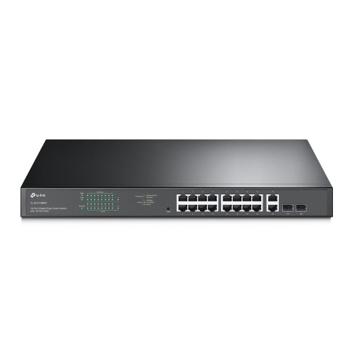 TP-Link Omada TL-SG1218MPE 18-Port Gigabit Easy Smart PoE Switch with 16-Port PoE+ TP-Link Omada TL-SG1218MPE 18-Port Gigabit Easy Smart PoE Switch with 16-Port PoE+
