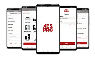 AES PRO App Phones