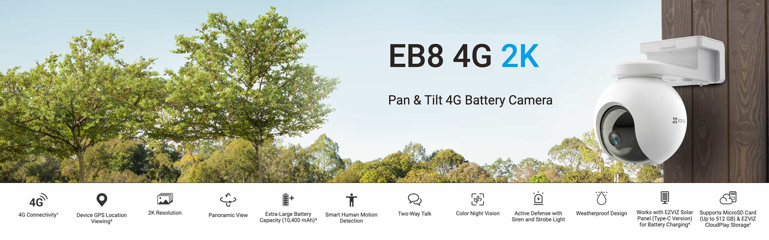 EZVIZ EB8 Banner