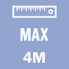 Max Gate Length: 4 m, 