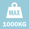 Max Gate Weight: 1000KG, 