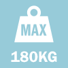 Max Gate Weight: 180 kg, 