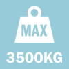 Max Gate Weight: 3500KG, 